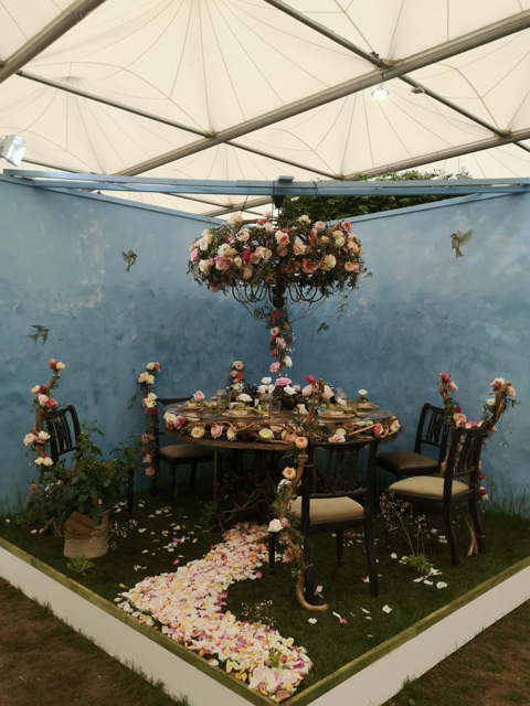 Tracy Rowbottom Design  - Tablescape -To plant a garden is to believe in tomorrow. 