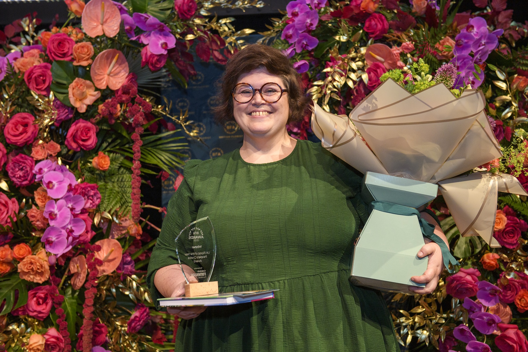 Anja Norris, winner of UK Florist of the Year 2026