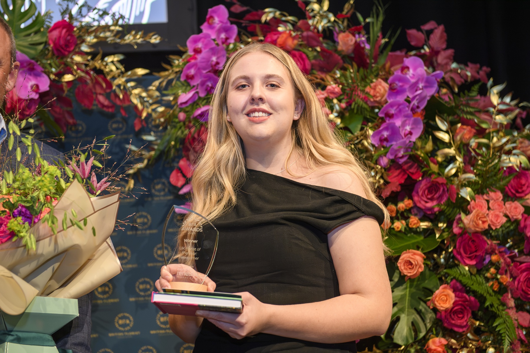 Macy McMeekin, winner of UK Florist of the Year Newcomer 2026
